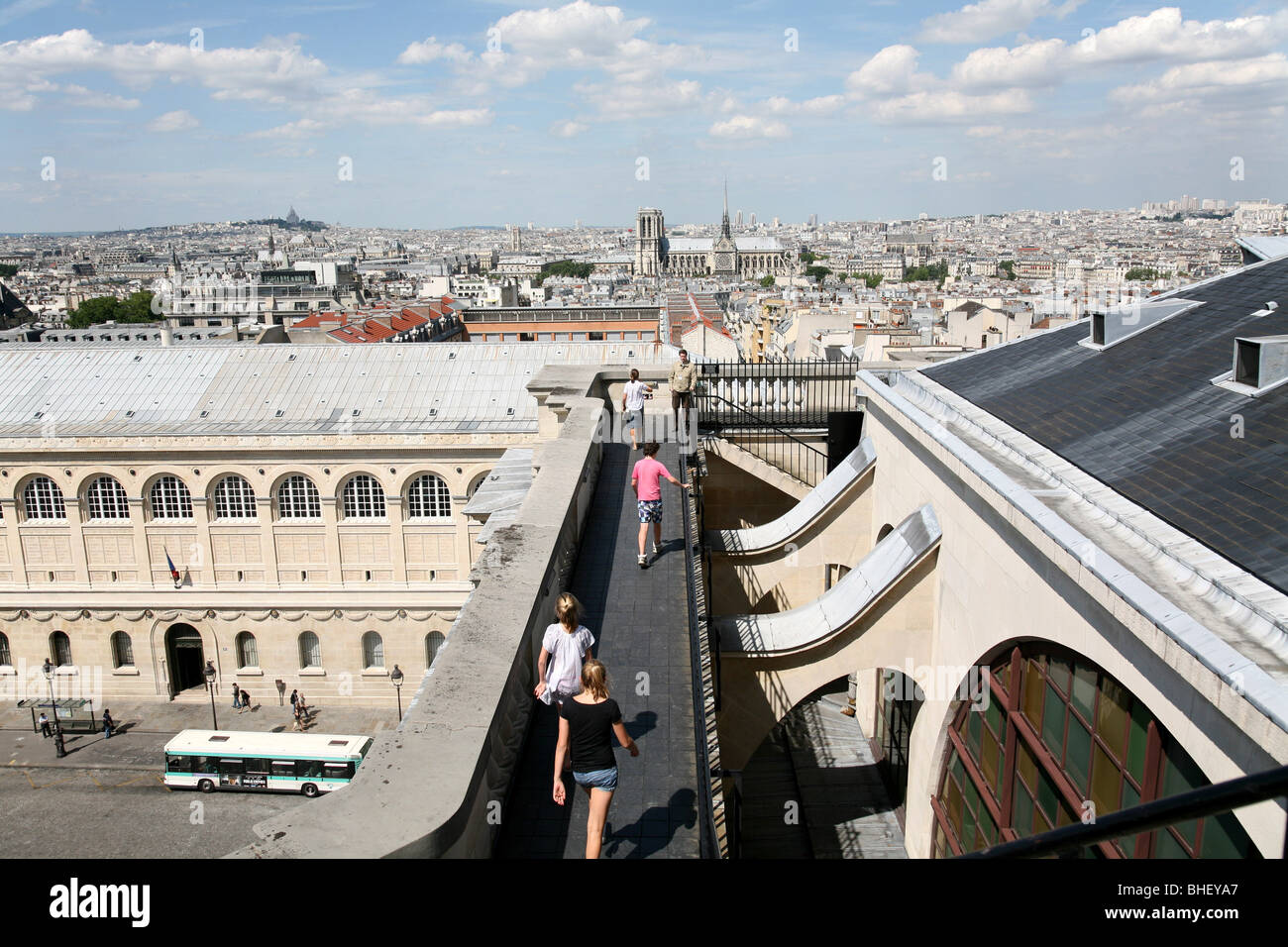 View of Paris from the top of the Pantheon Stock Photo Alamy
