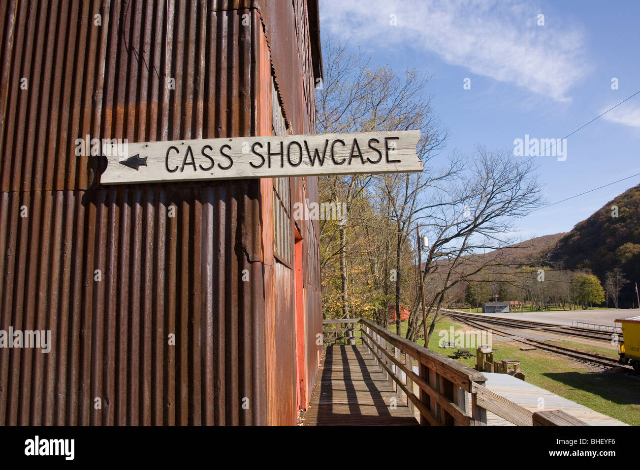 Cass Showcase Theater at Cass Scenic Railroad State Park in West