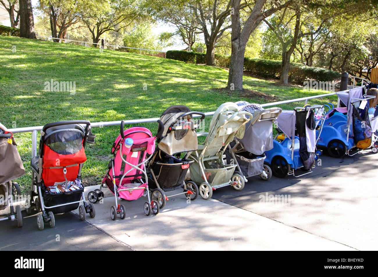 Parked strollers hi-res stock photography and images - Alamy
