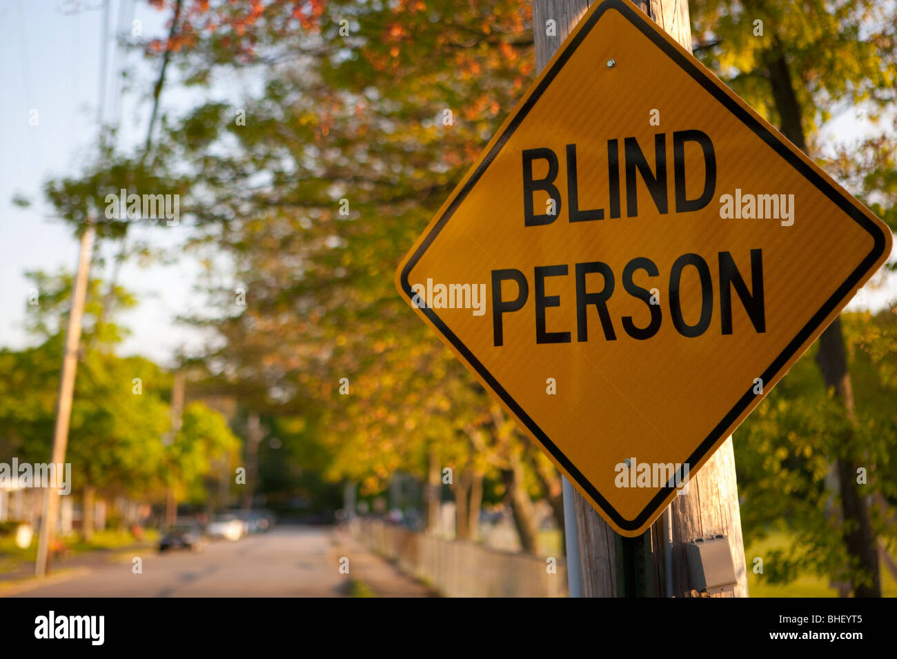 Blind person hires stock photography and images Alamy