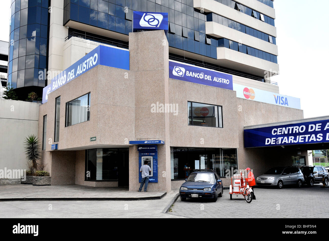 Austro bank, Quito, Ecuador Stock Photo