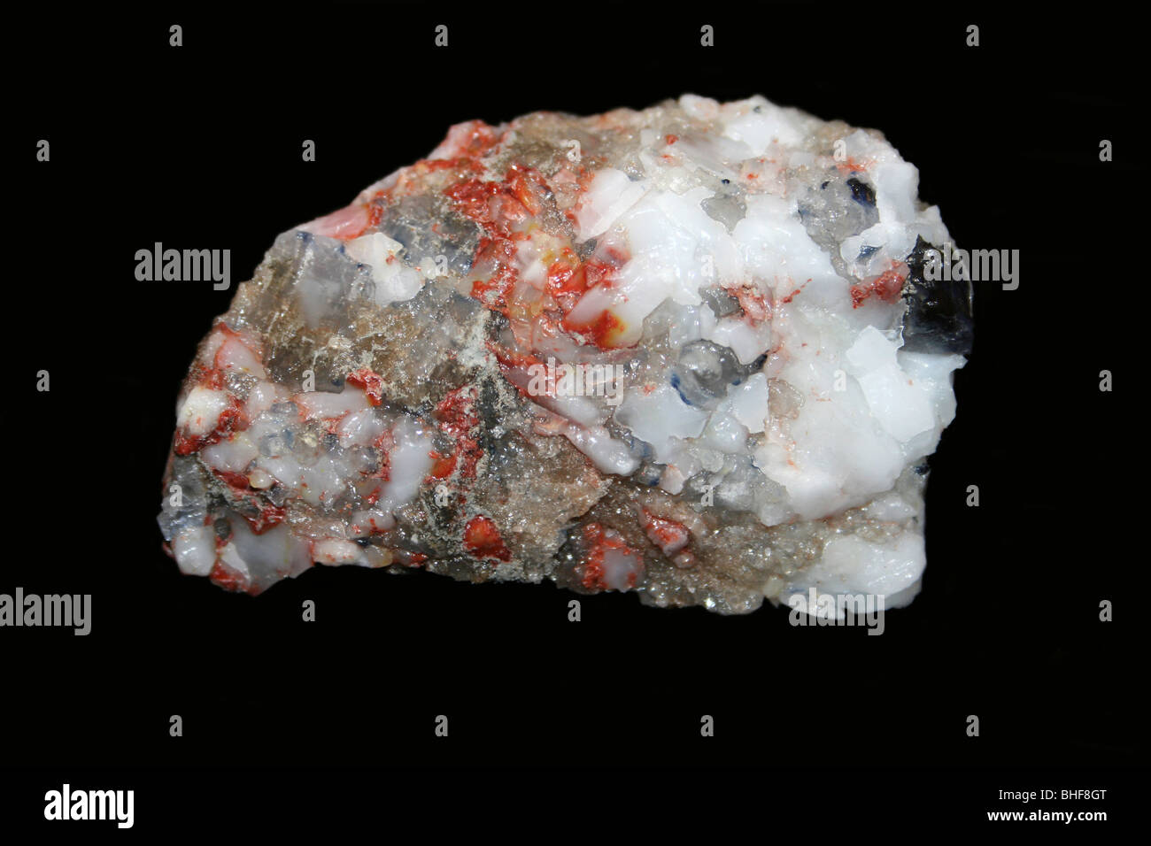 Sylvite & Halite, Ural Mountains, USSR Stock Photo