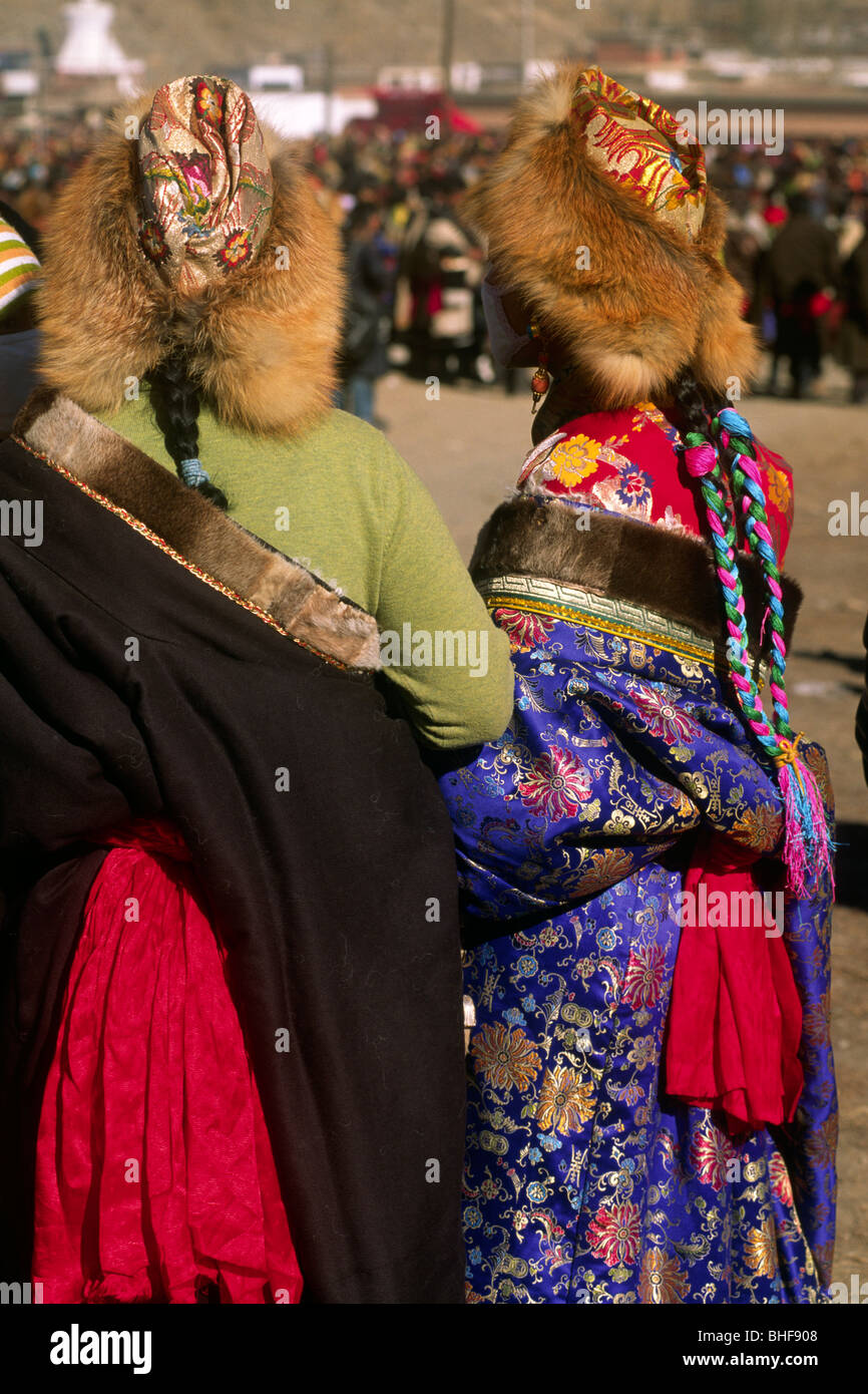 china, tibet, gansu province, xiahé, labrang monastery, tibetan new