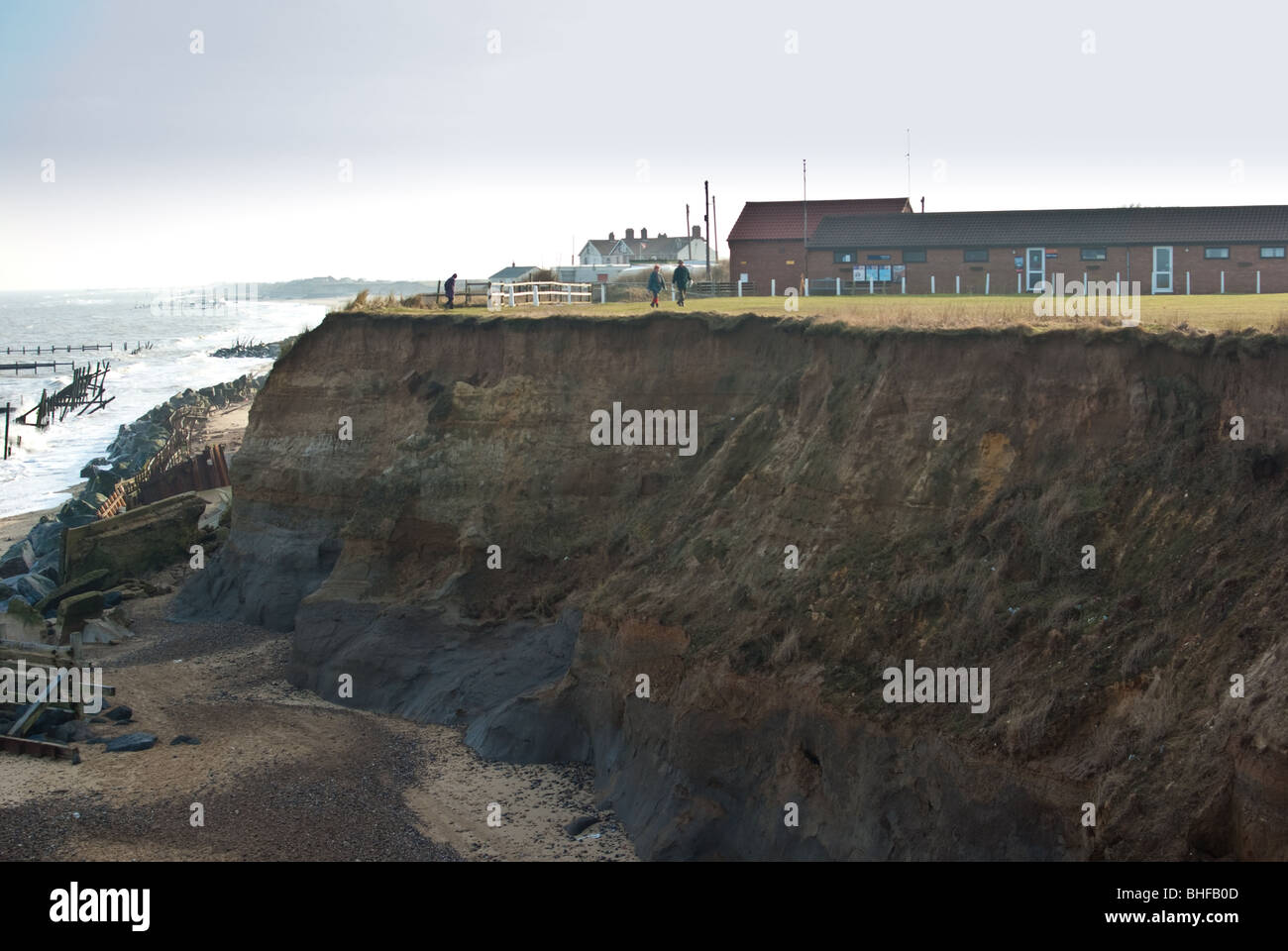 Erosion on norfolk coast hi-res stock photography and images - Alamy