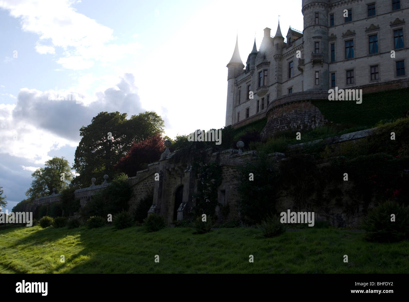 Dunrobin Castle, near Golspie, North East Scotland. Stock Photo