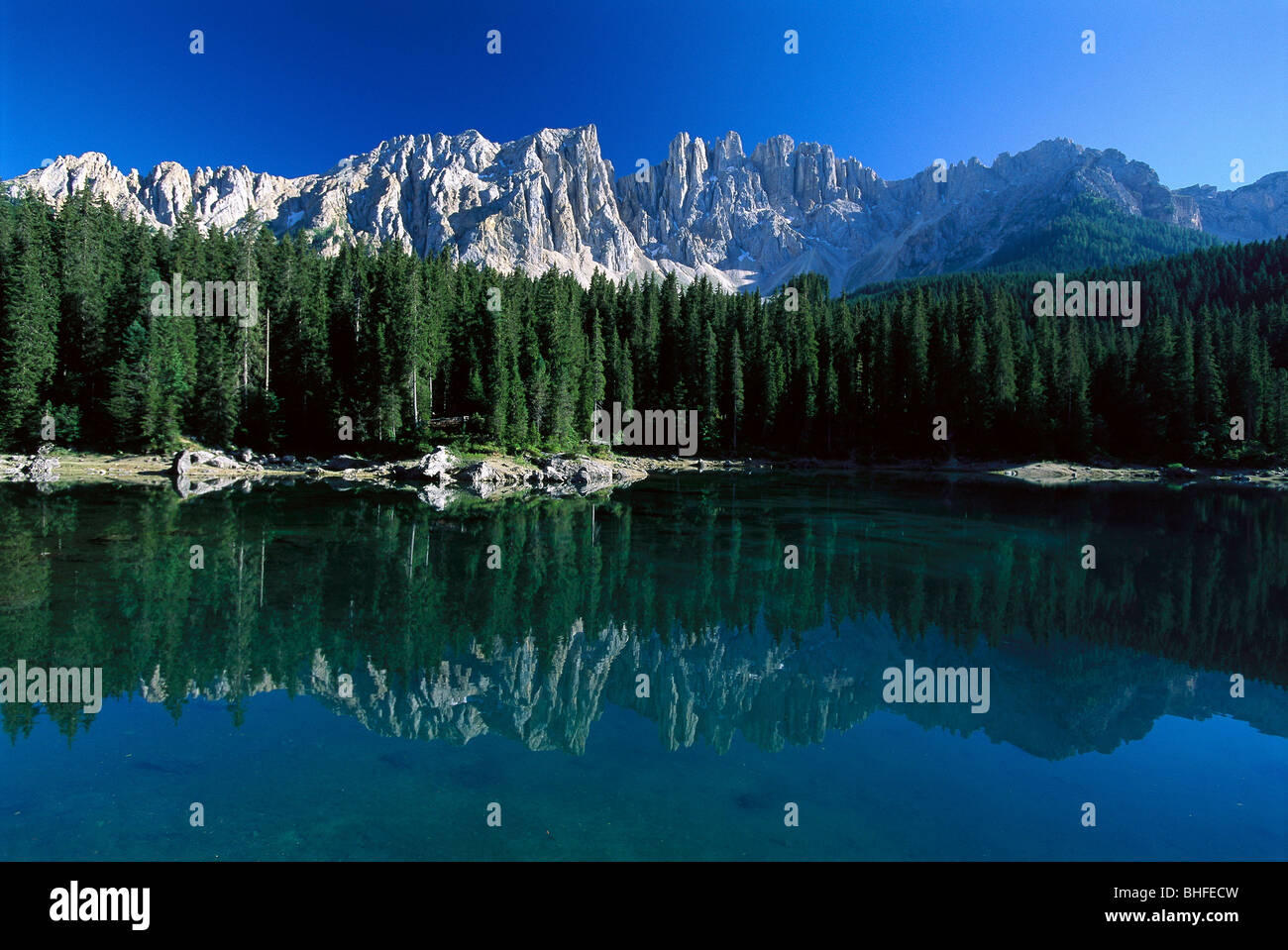 Karer lake hi-res stock photography and images - Alamy