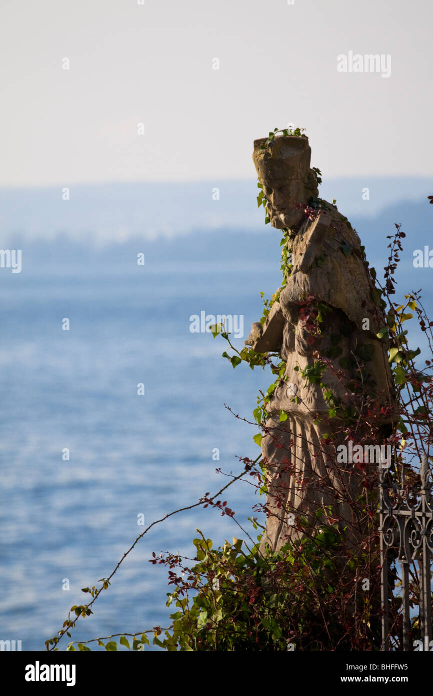 Statue in Meersburg - Lake Constance (Bodensee), Germany Stock Photo