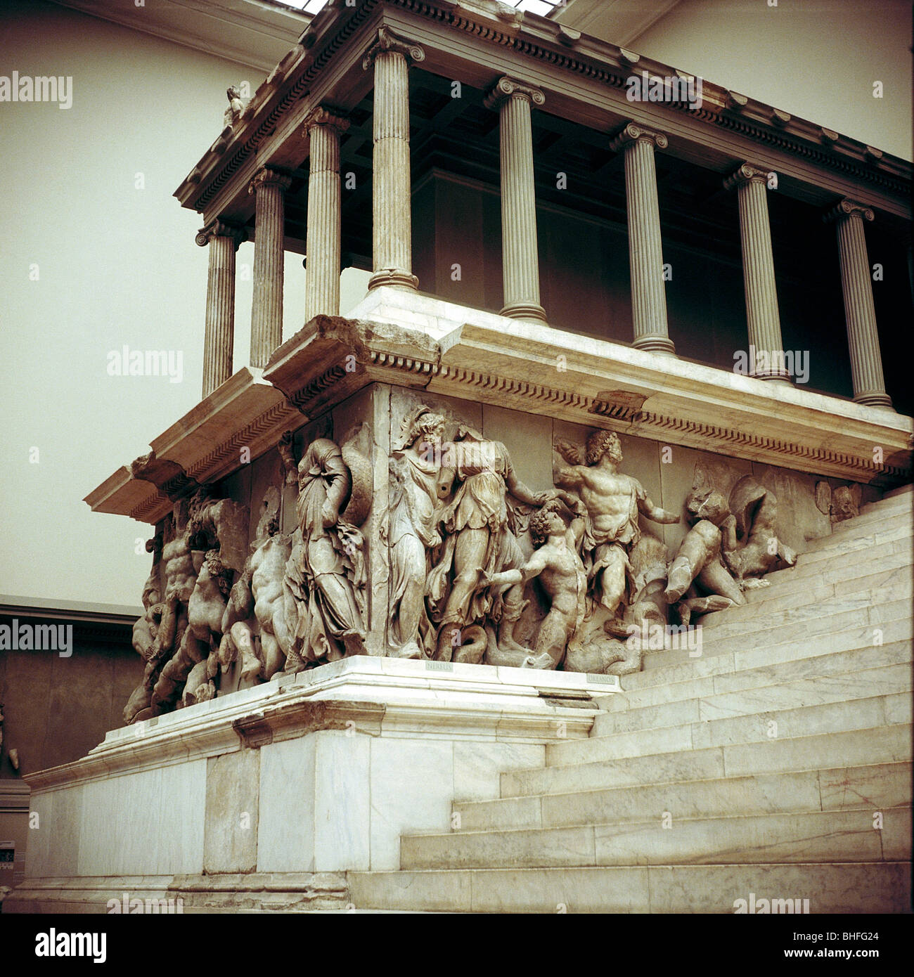 Altar Of Zeus, Pergamon Stock Photos & Altar Of Zeus, Pergamon Stock