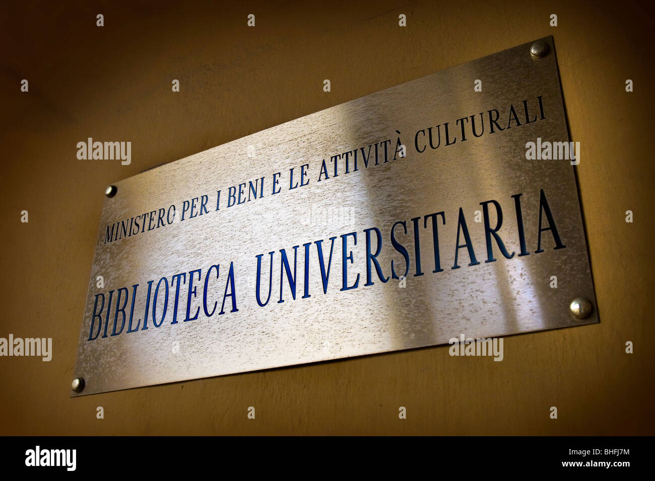 Library University Of Italy High Resolution Stock Photography and ...