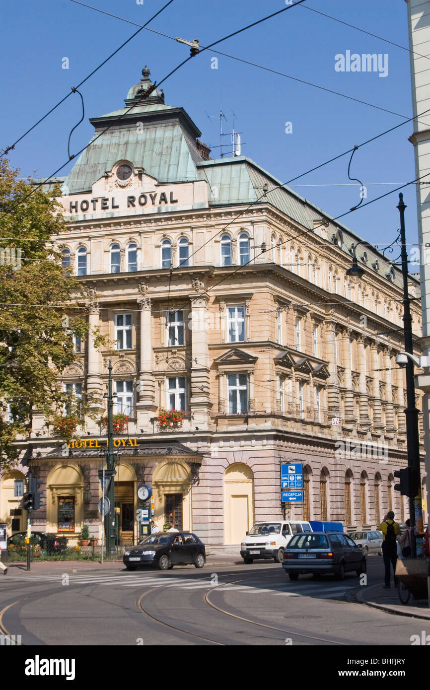 Hotel Royal in Krakow Poland Stock Photo - Alamy