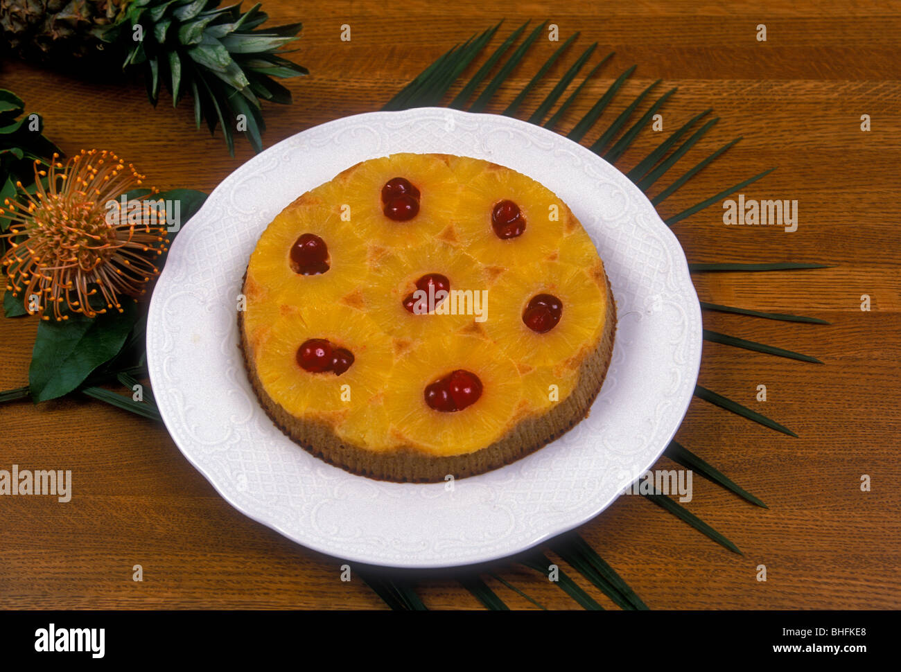 Gateau A L Ananas Upside Down Pineapple Cake Pineapple Cake French Dessert French Cuisine French Restaurant French Food And Drink French Food Stock Photo Alamy