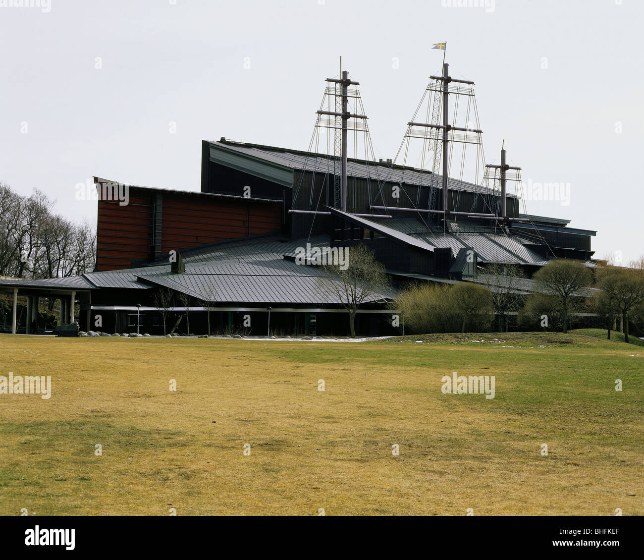 geography / travel, Sweden, Stockholm, museums, Vasamuseet (Vasa Museum), exterior view, Additional-Rights-Clearance-Info-Not-Available Stock Photo