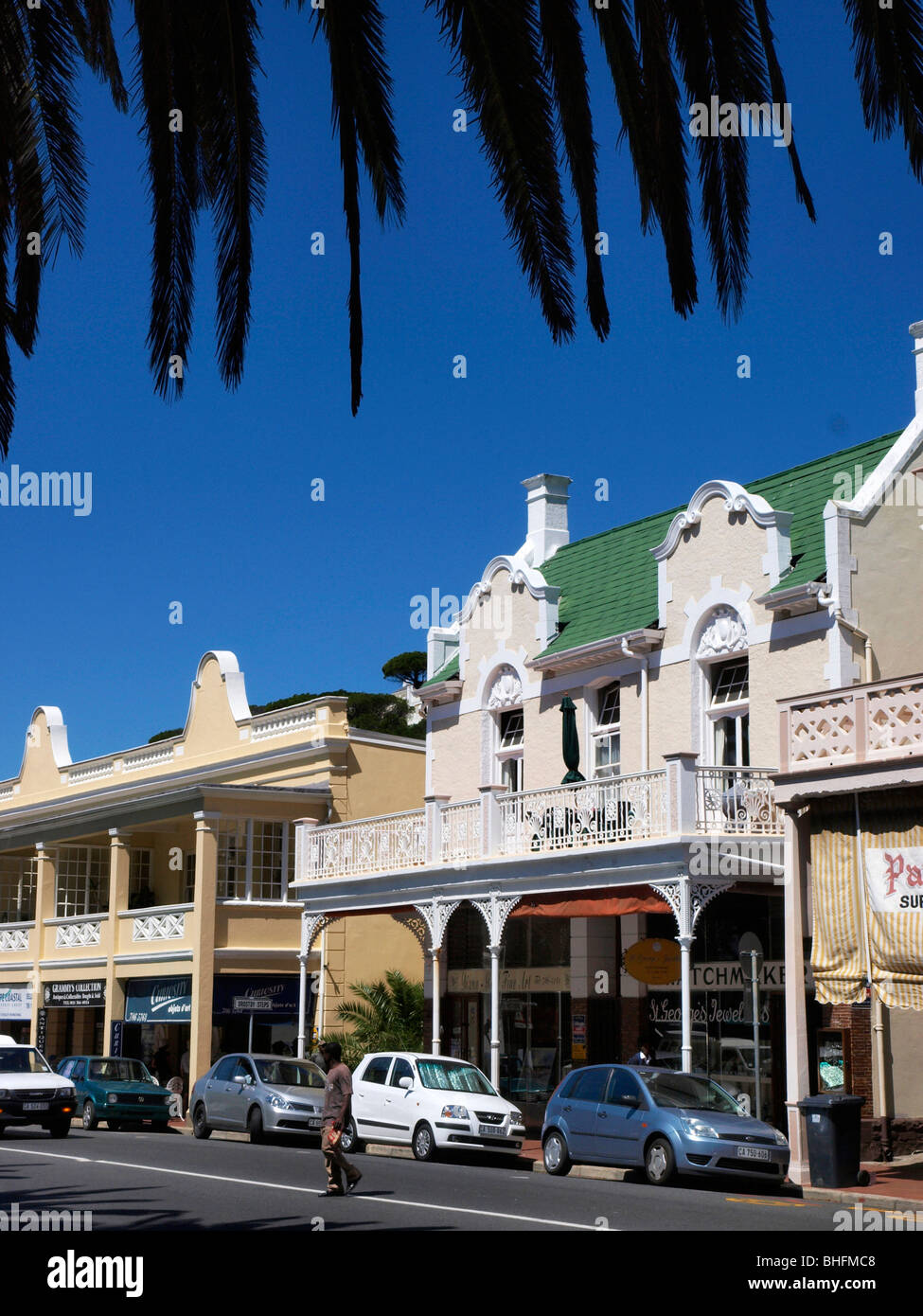 Victorian Houses on St. Street Simon's Town, False Bay, Cape
