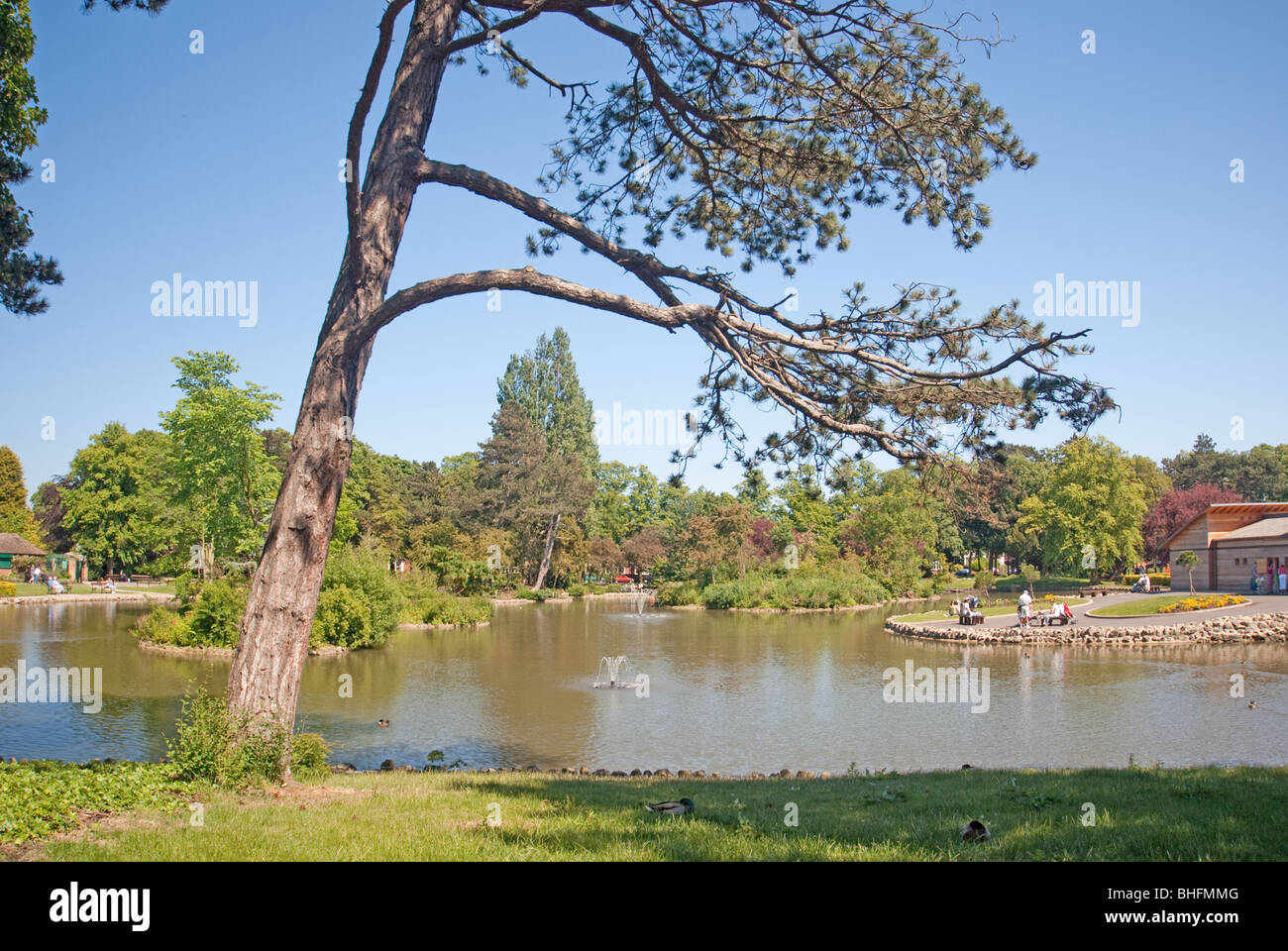 Peoples Park, Grimsby, North East Lincolnshire, England Stock Photo Alamy