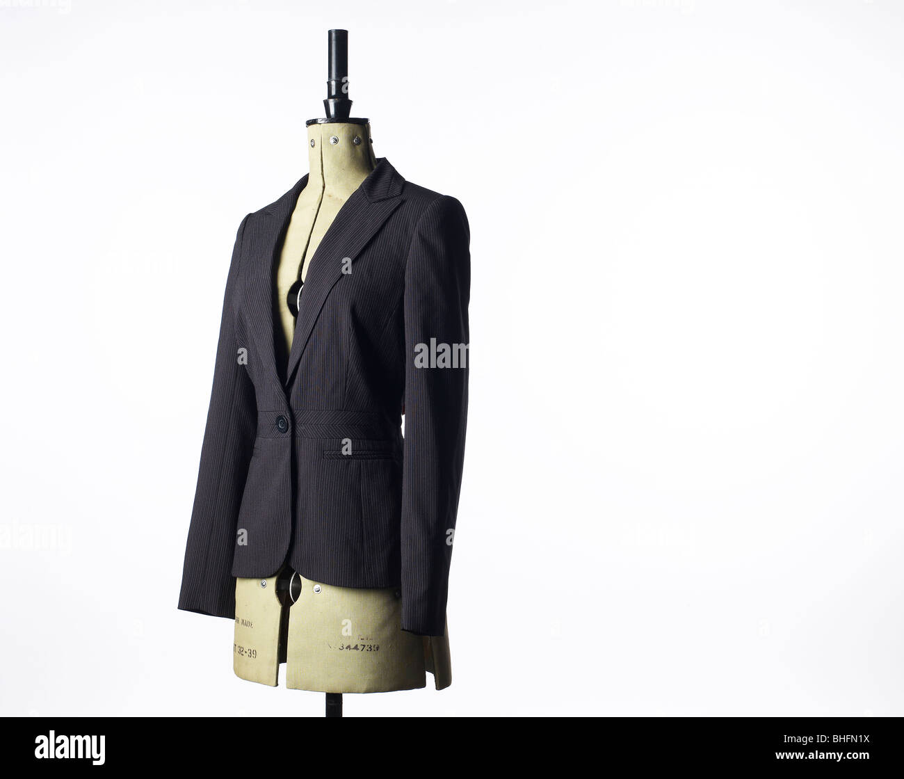 tailors dummy with jacket Stock Photo