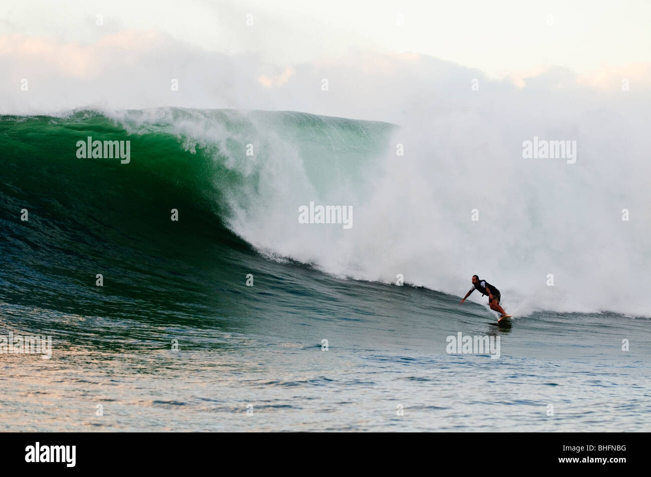 Towin Surfing, Hawaii Stock Photo Alamy