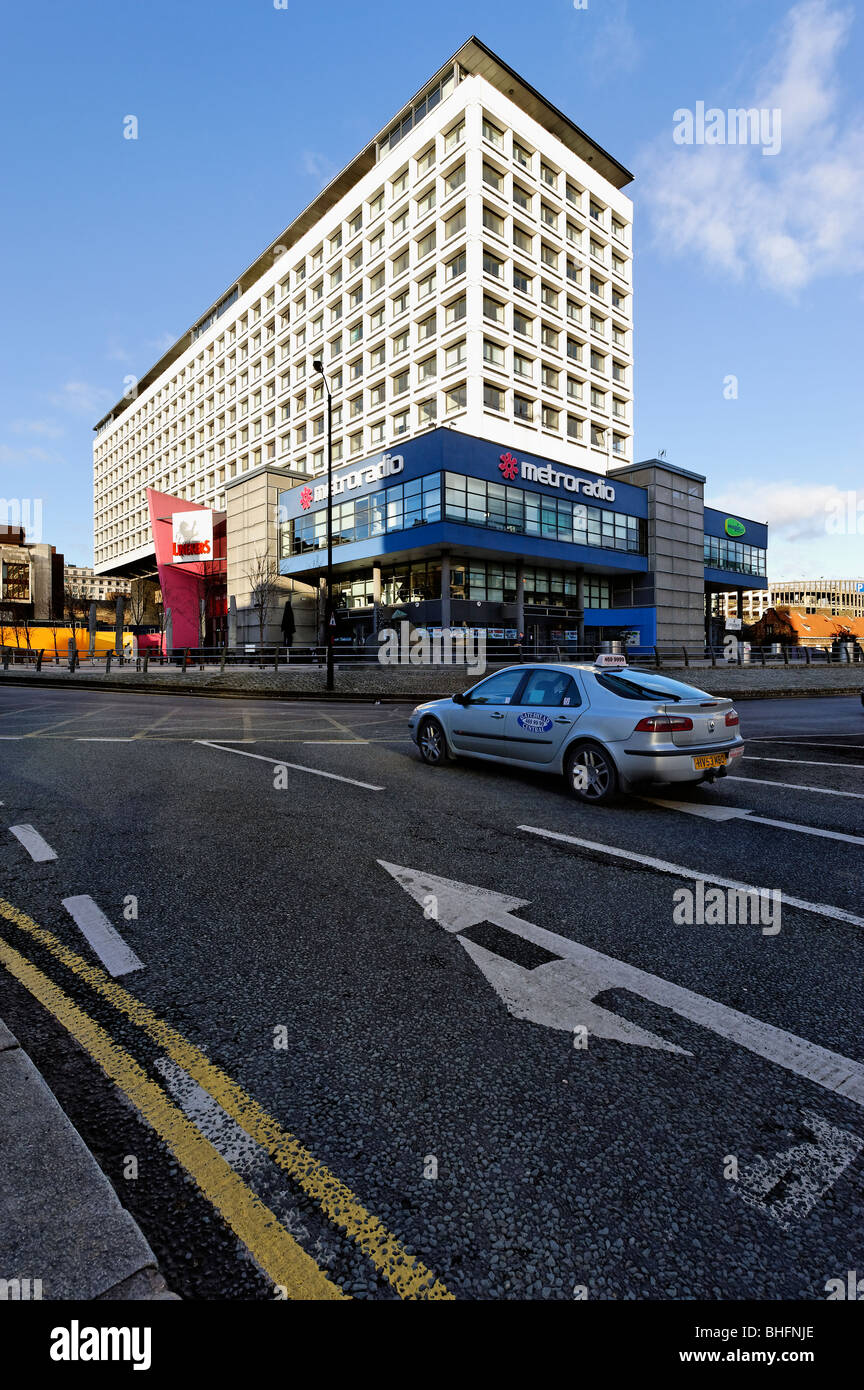 55 Degrees North in Newcastle-upon-Tyne Stock Photo