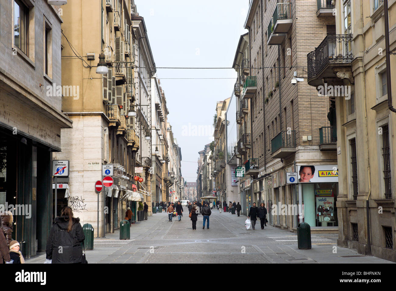 Via torino hi-res stock photography and images - Alamy