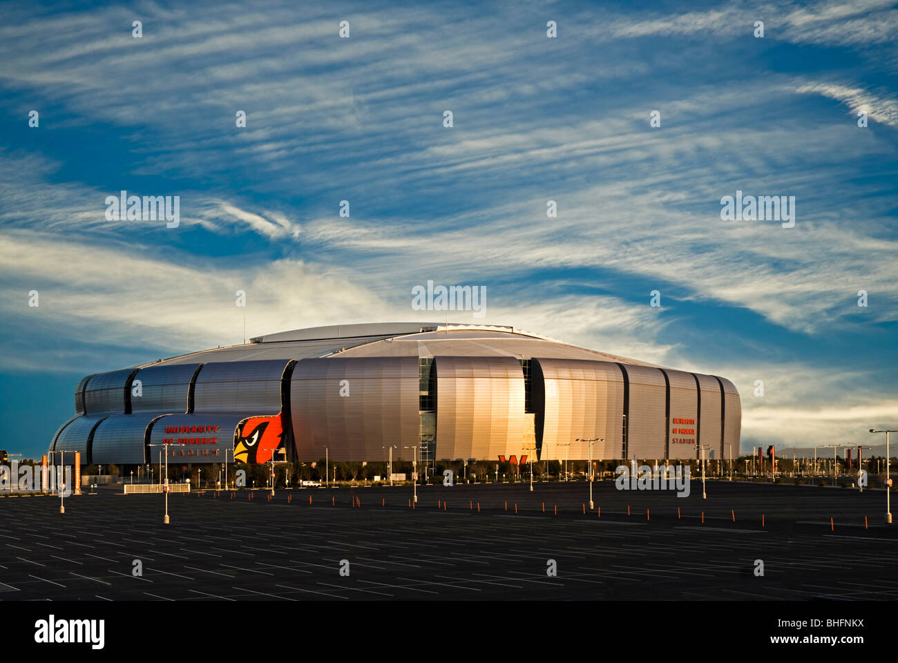 The University of Phoenix Stadium (Arizona Cardinals Stadium) in Glendale, Arizona, USA Stock Photo