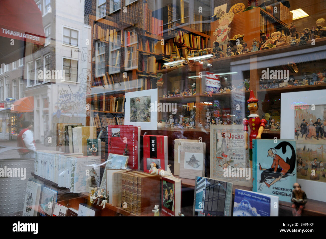 book store in Amsterdam Stock Photo Alamy