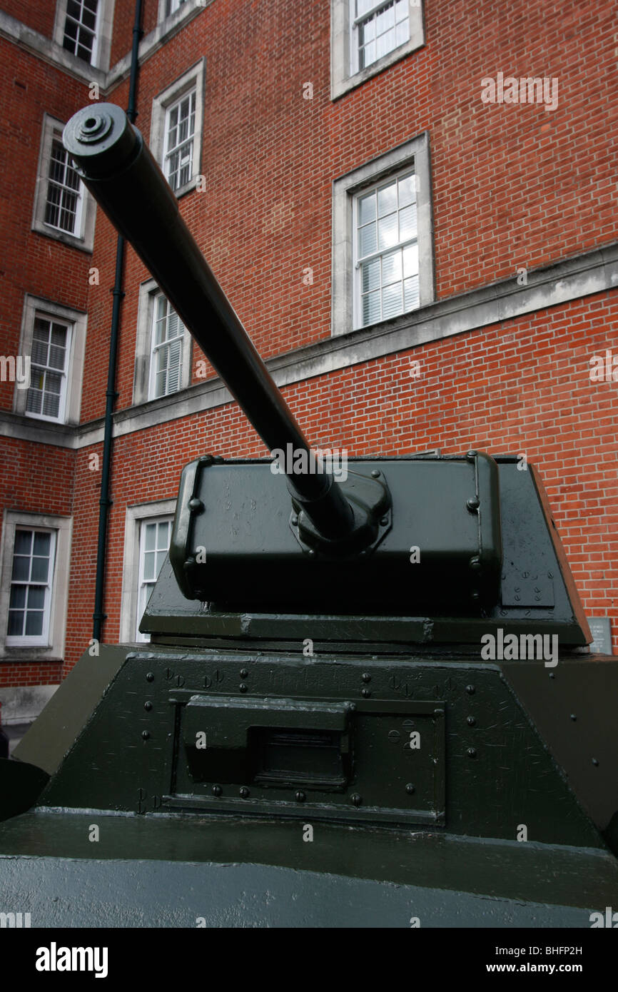 Daimler armoured car Mark I Peninsula Barracks - Winchester. used by the Eleventh Hussars 1943-1960 crew of 3 weighing 7.5 tons Stock Photo