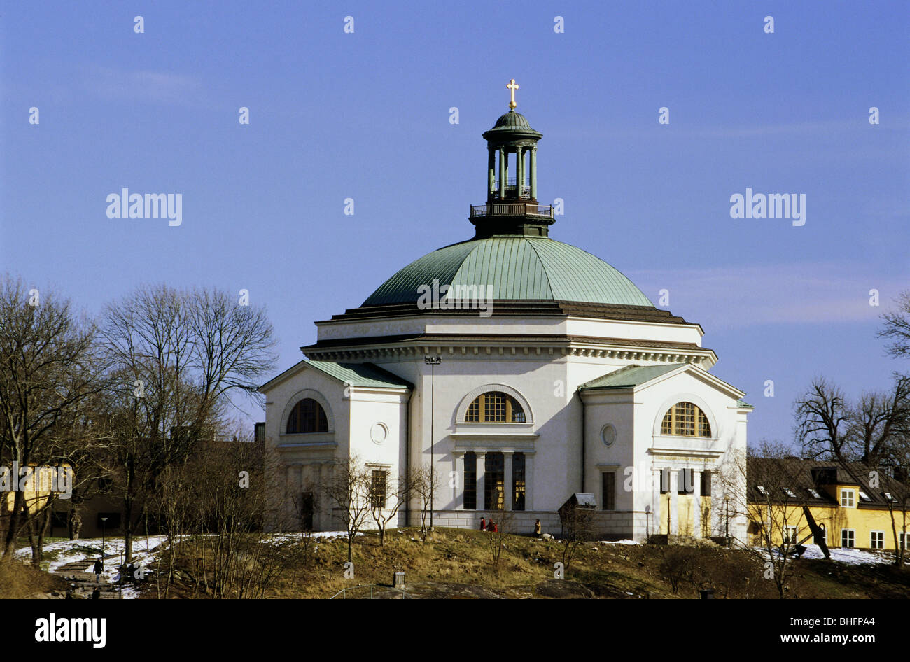 geography / travel, Sweden, Stockholm, churches, Skeppsholmskyrkan (Skeppsholm Church), Additional-Rights-Clearance-Info-Not-Available Stock Photo