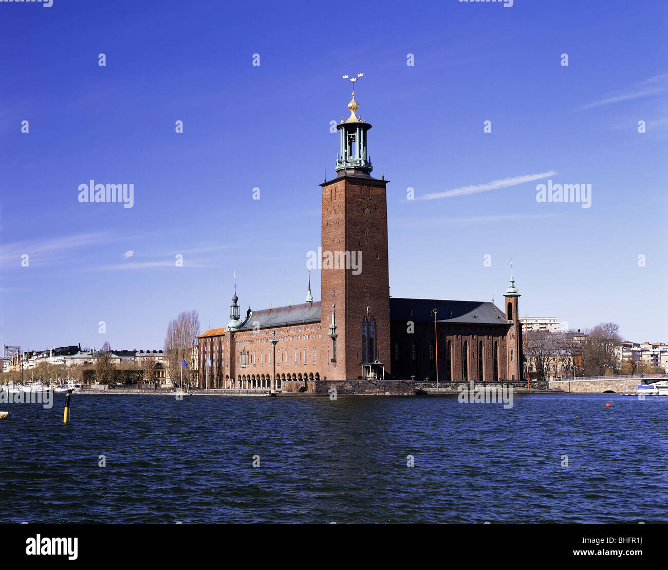geography / travel, Sweden, Stockholm, buildings, Stadshus (city hall ...
