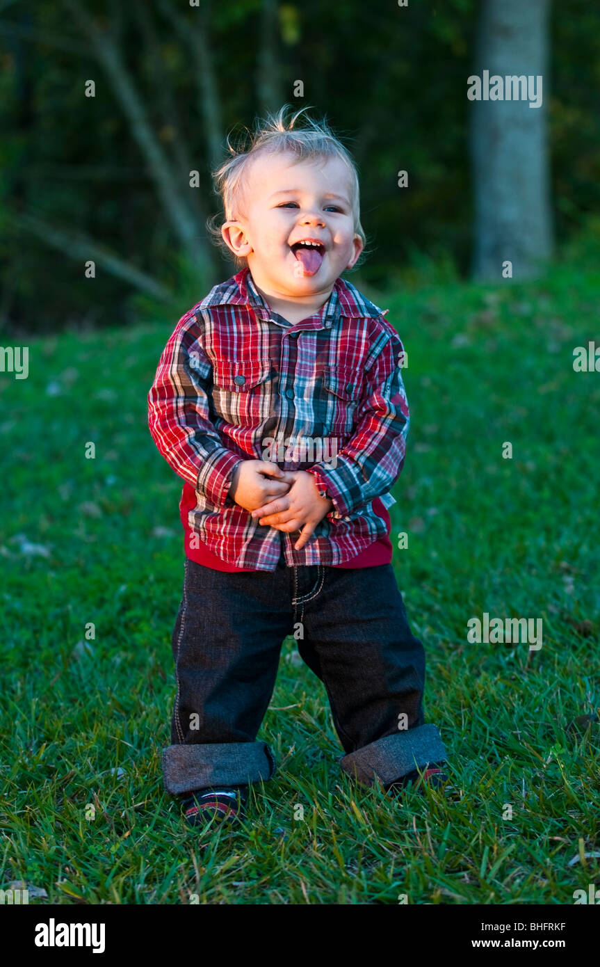 14 month old boy, Brisbane, Queensland, Australia Stock Photo - Alamy