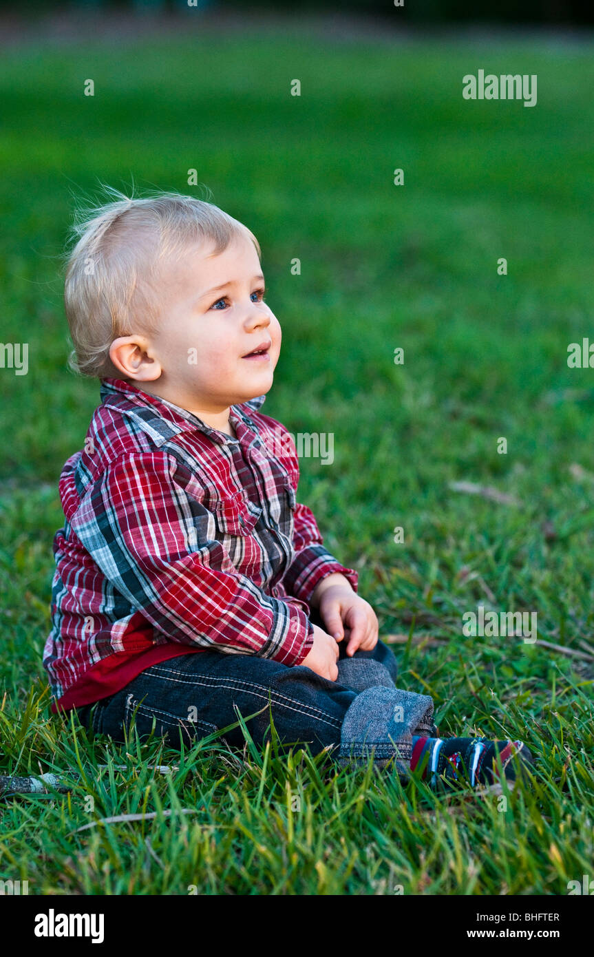 14 month old boy, Brisbane, Queensland, Australia Stock Photo Alamy