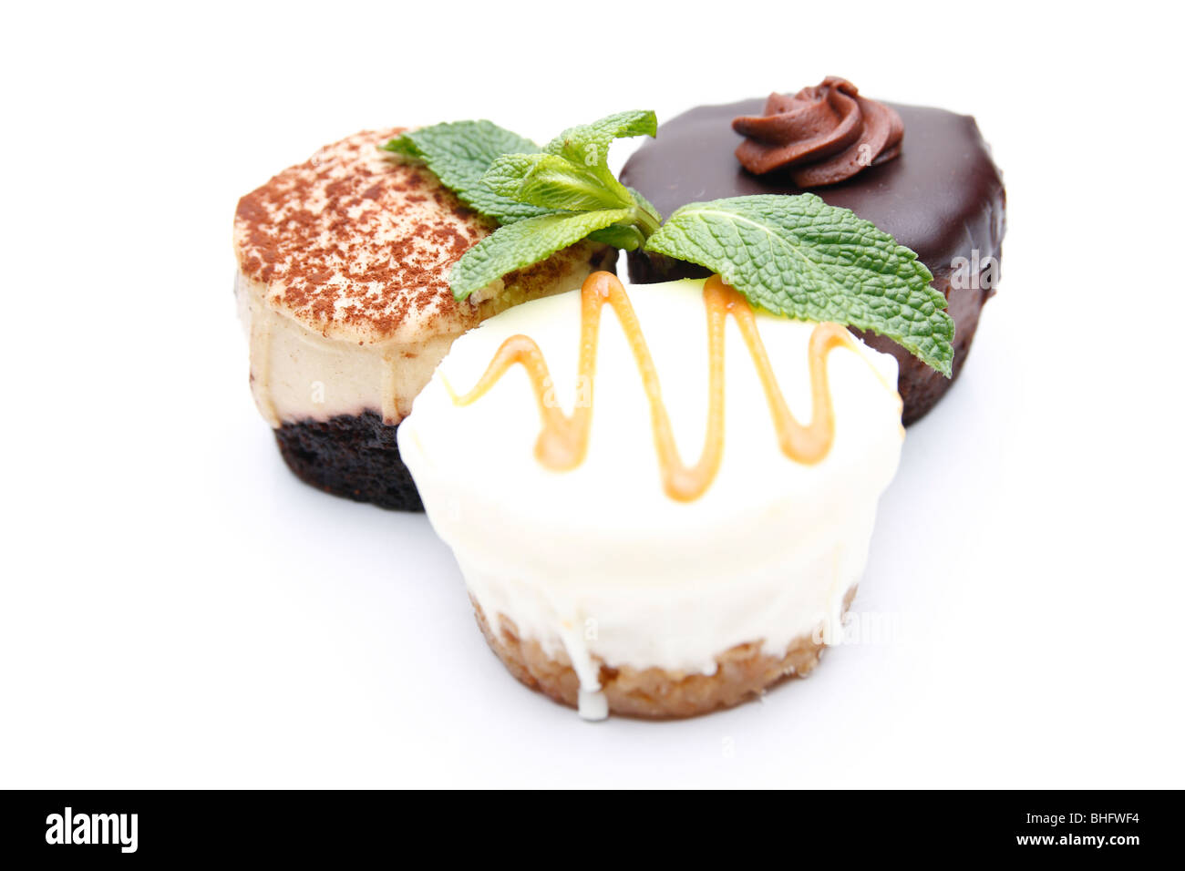 Gourmet Cupcakes Stock Photo