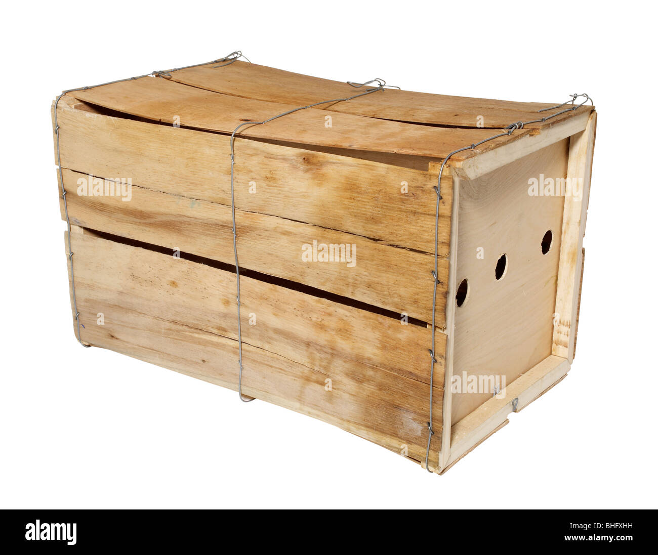 Produce Crate Stock Photo