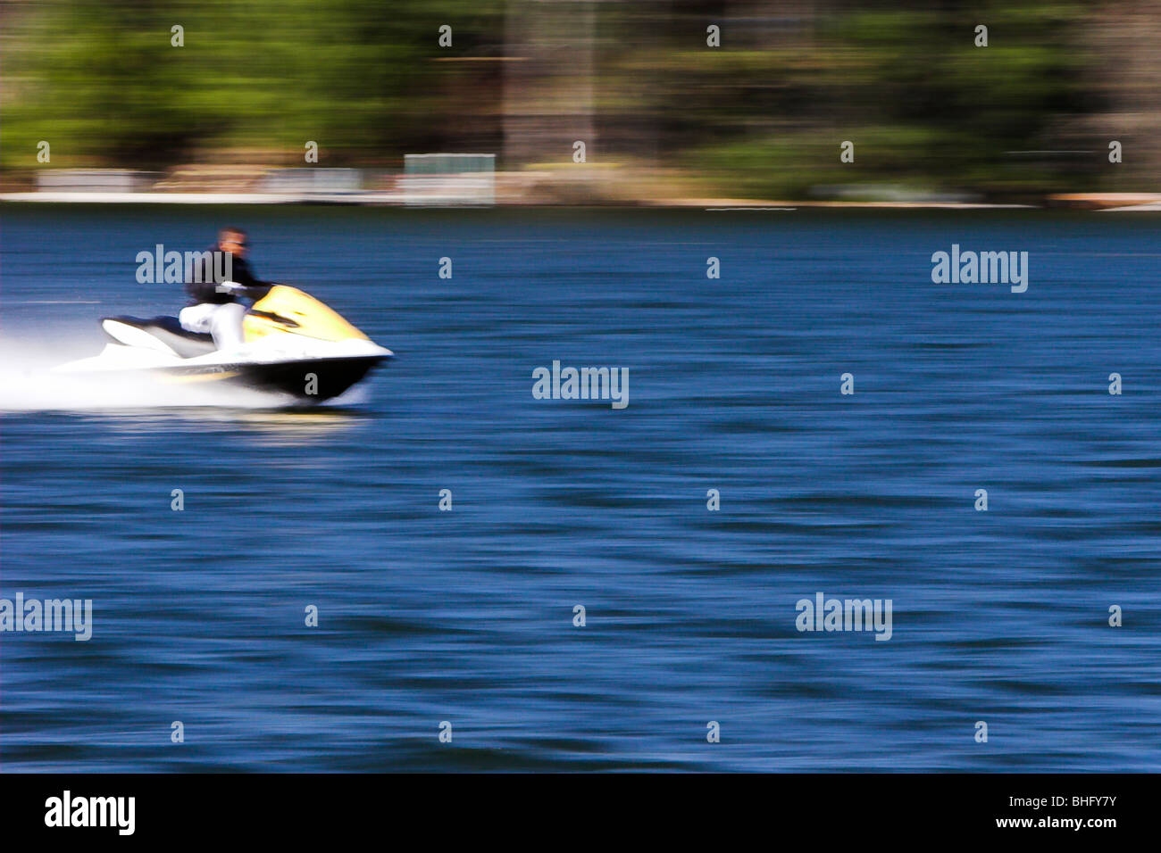 Jet Ski on American Lake in Lakewood, Washington Stock Photo Alamy