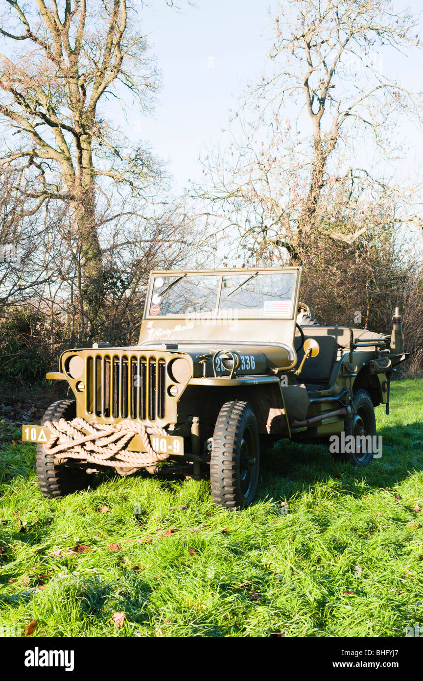 Vintage Sports Car Club meeting at Much Marcle in Herefordshire Stock
