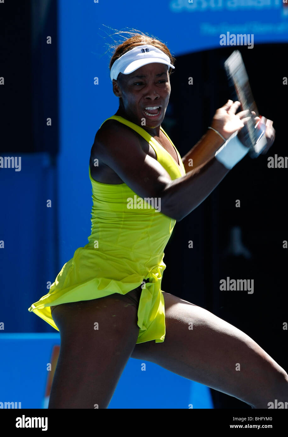 Venus Williams (USA) at the Australian Open 2010 in Melbourne