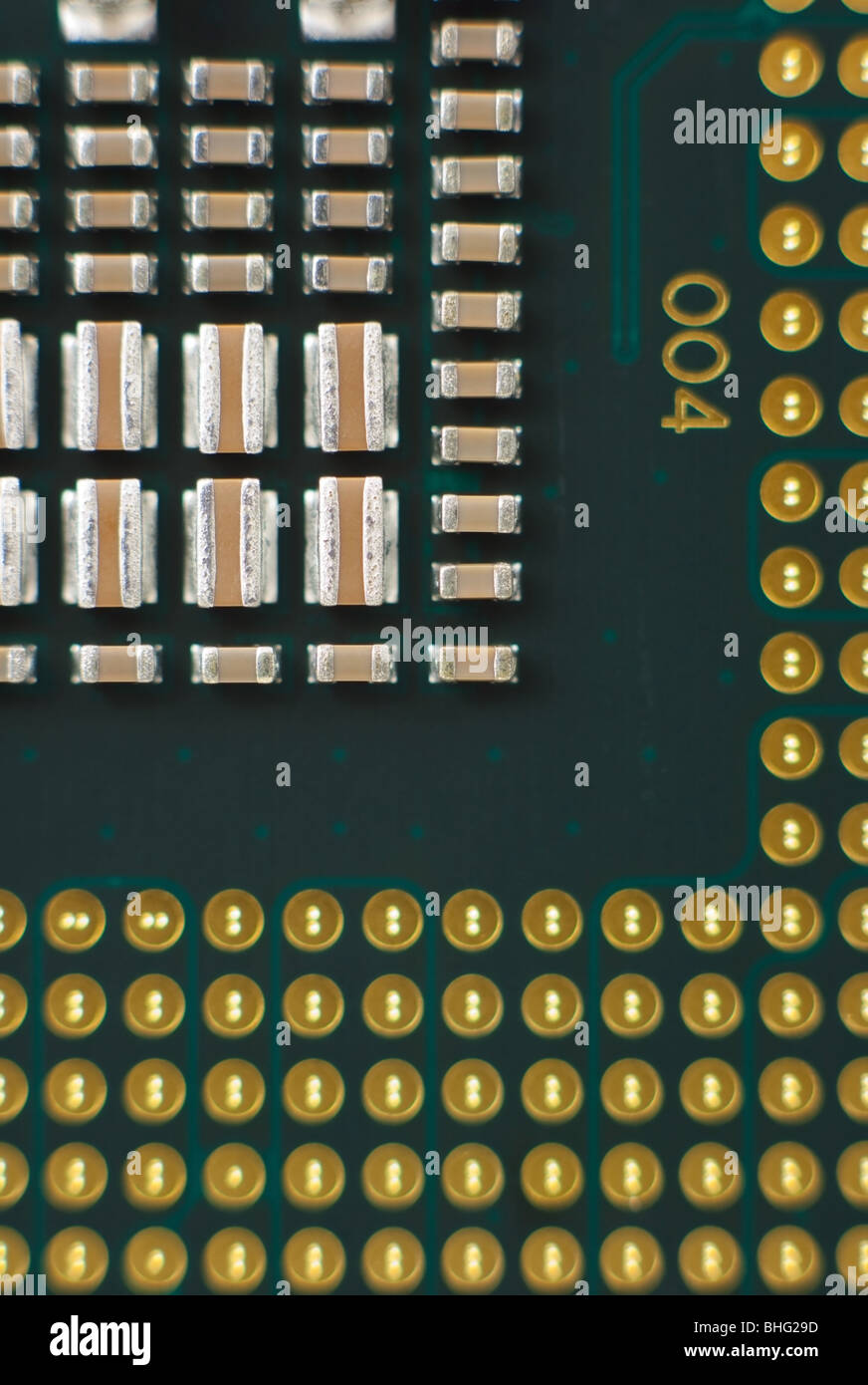Computer processor, CPU for "LGA 775" socket Stock Photo - Alamy