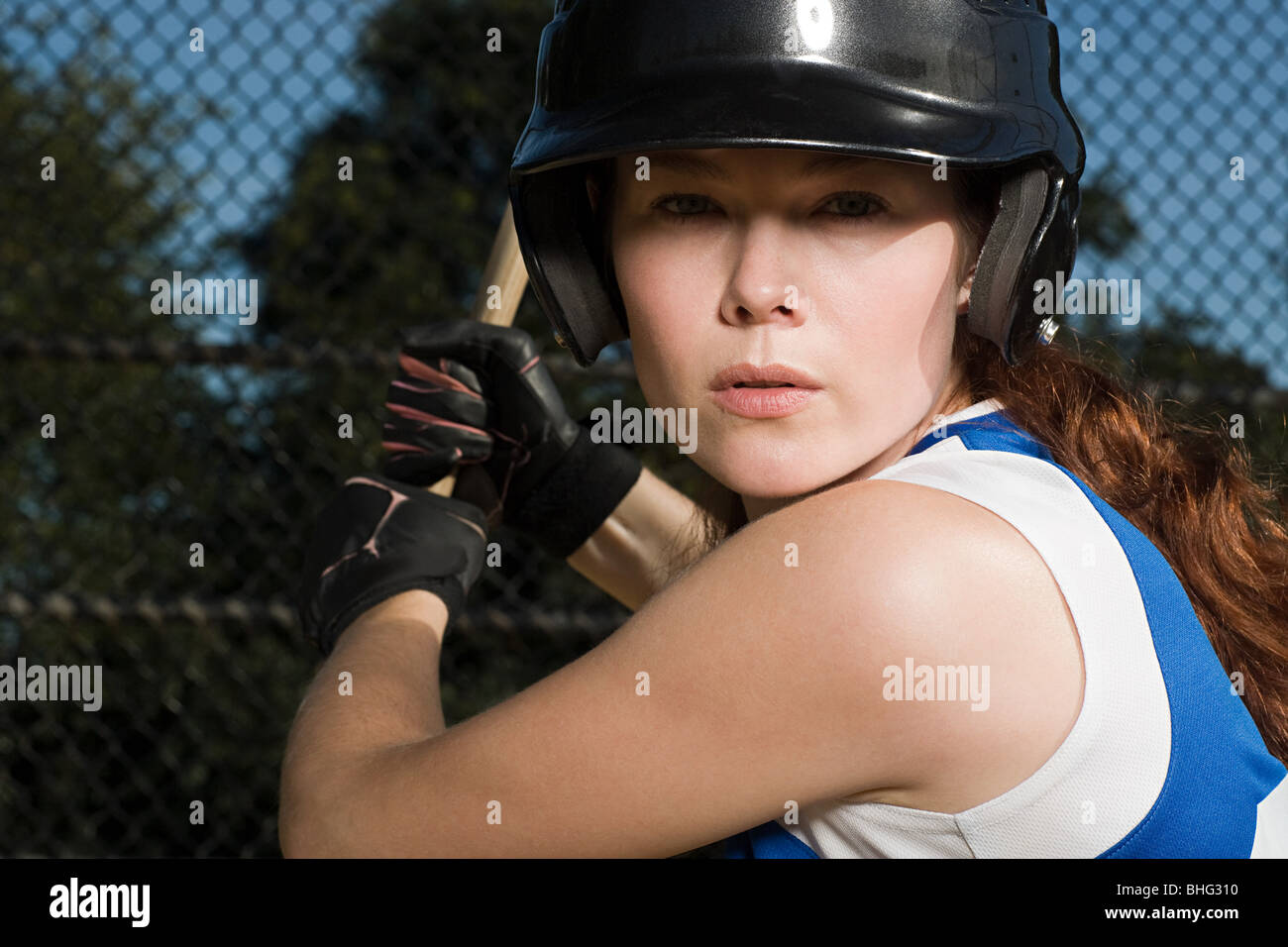 Female baseball uniform hires stock photography and images Alamy