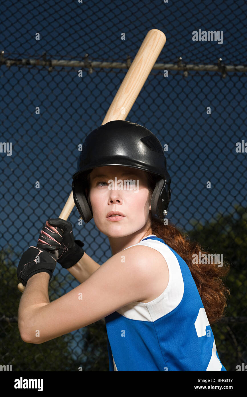 Female baseball uniform hires stock photography and images Alamy