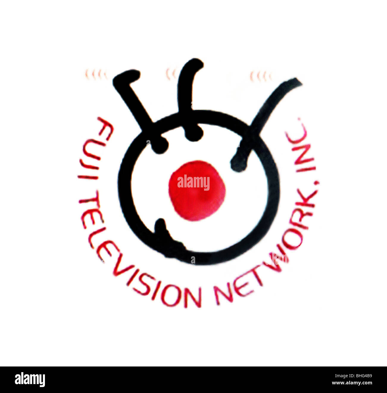 TV Channel Logo Fuji Television Japan Stock Photo - Alamy 