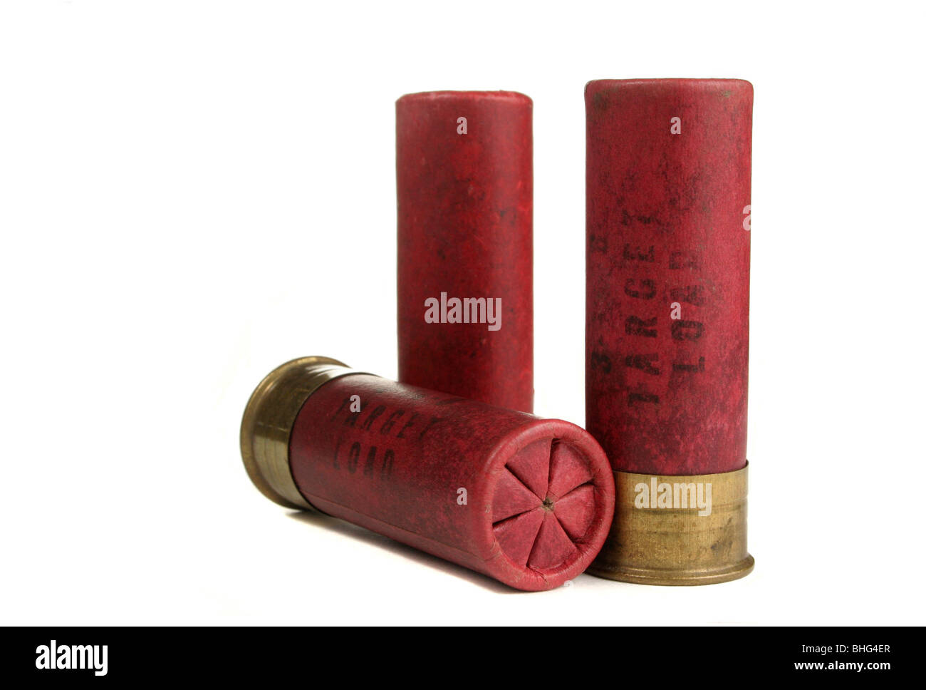 Vintage Paper Shotgun Shells Stock Photo - Alamy