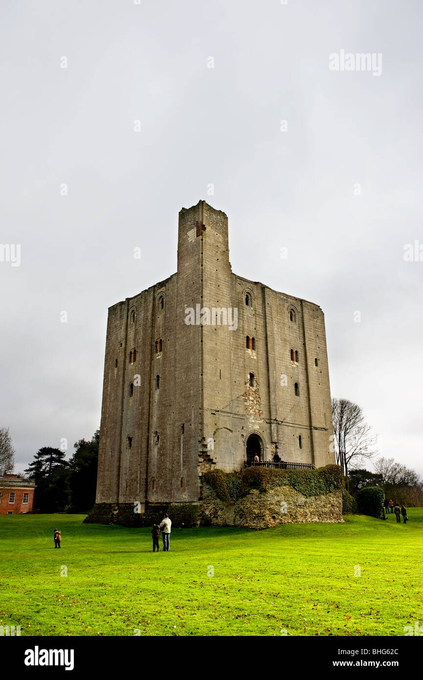 Castle Hedingham in Essex Stock Photo Alamy