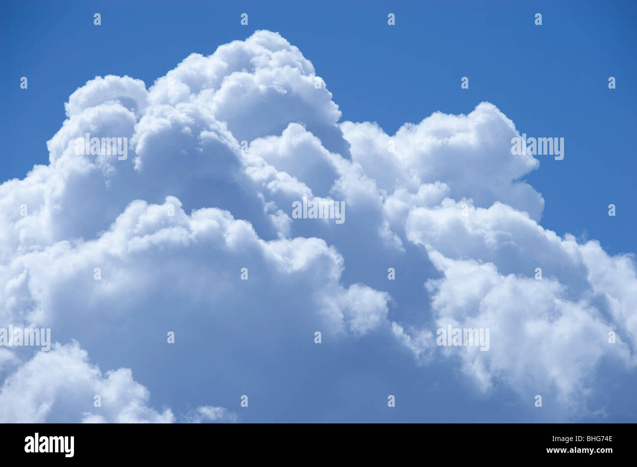 Cumulus clouds Stock Photo