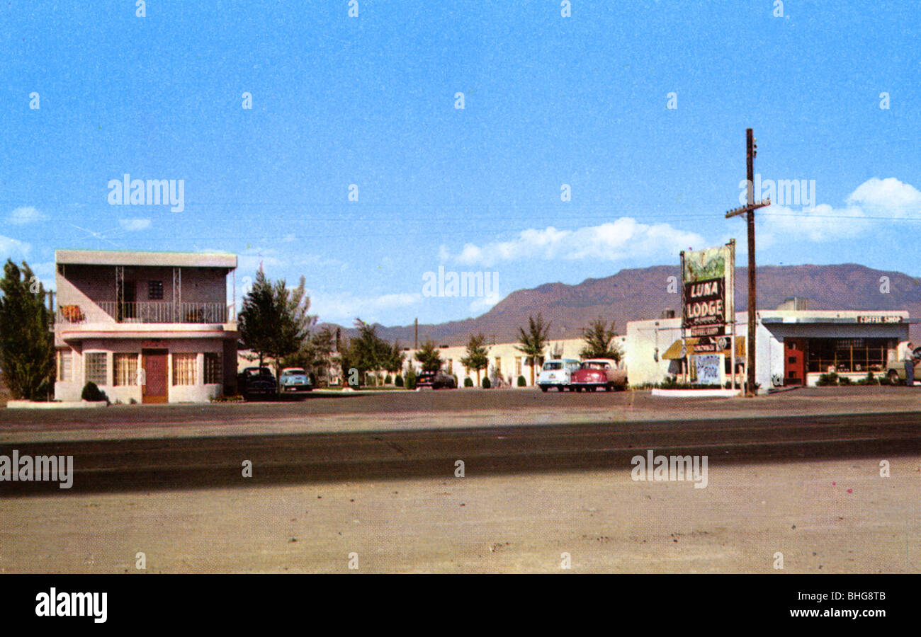 Luna Lodge, Albuquerque, New Mexico, USA, 1943. Artist: Unknown Stock ...