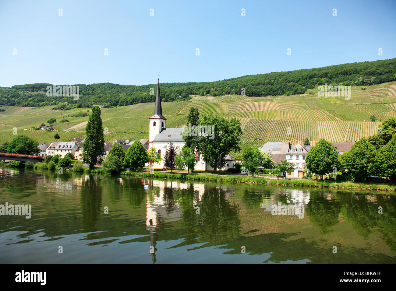 A rural town in germany Stock Photo - Alamy
