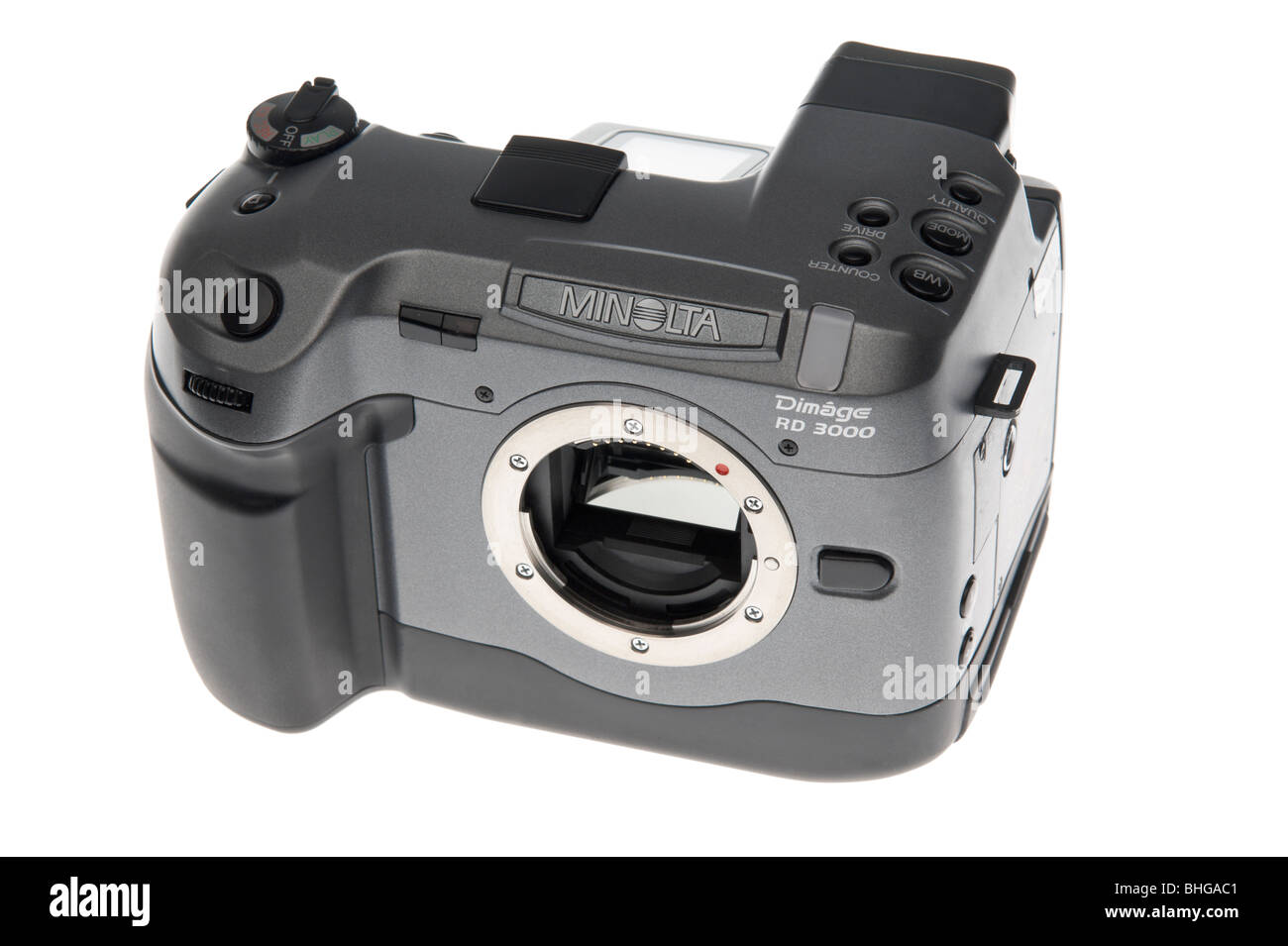 Minolta RD3000 - 1999 vintage DSLR camera system, pioneering early semi-pro concept Stock Photo