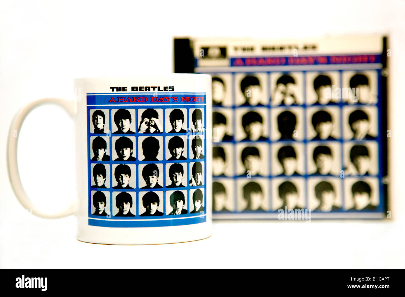 Beatles souvenir mug Stock Photo