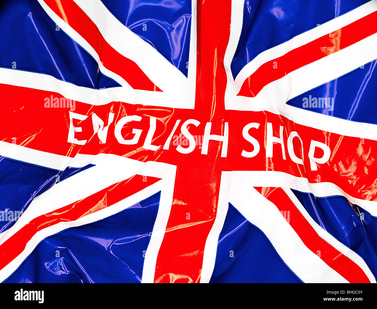 English shop bag Stock Photo Alamy