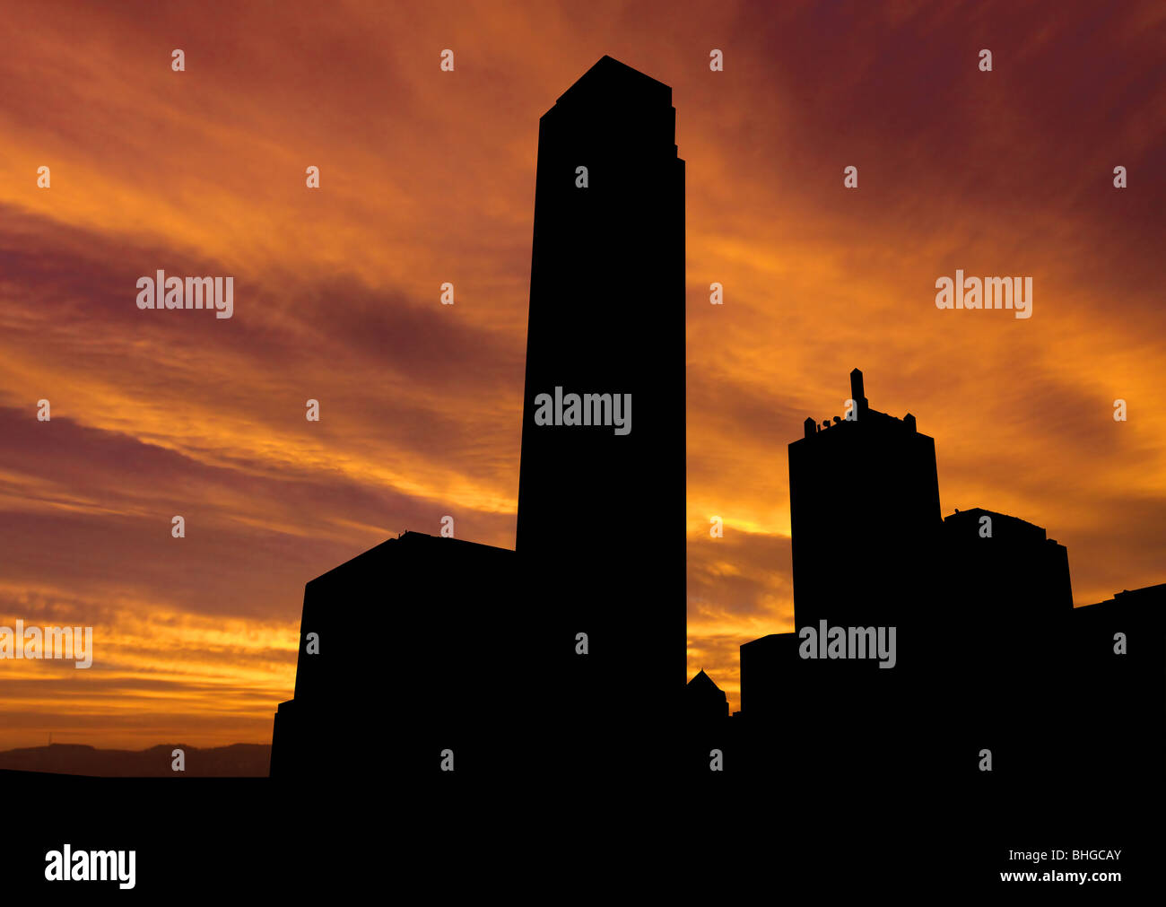 Dallas skyline illustration hi-res stock photography and images - Alamy