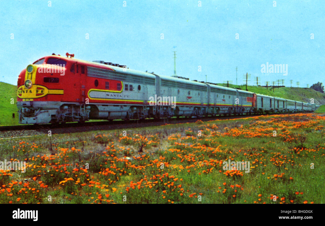 Santa fe super chief hires stock photography and images Alamy