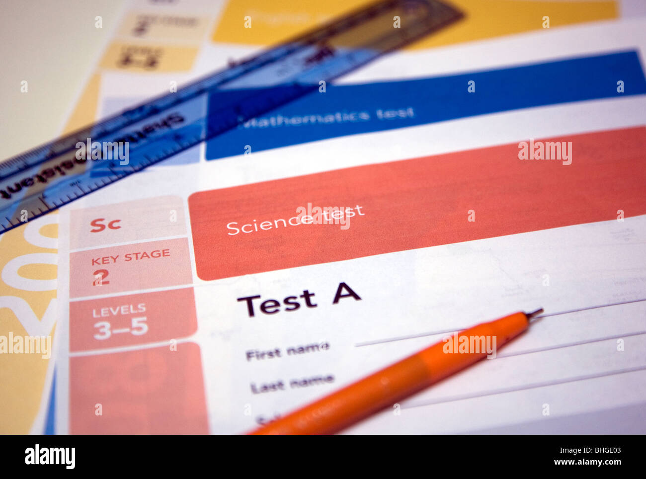 Test papers hires stock photography and images Alamy