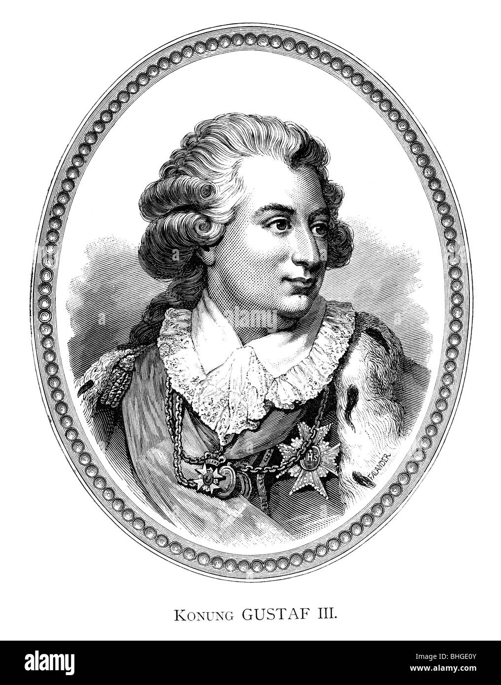 Gustav III of Sweden Stock Photo Alamy